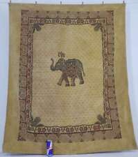 Vintage Medieval Elephant Scene Wall Hanging Tapestry 157x128cm picture