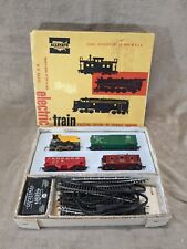 Vintage Sears Allstate Electric Train Set 9907 w/ Track One broken 2 cracked picture
