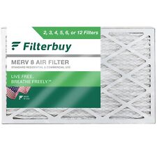 Filterbuy 14x30x2 Pleated Air Filters, Replacement for HVAC AC Furnace (MERV 8) picture