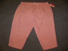 Women's C.D. Daniels Pull On Gingham Capri Pants - Size 3X - New with tags picture