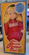 New Vintage 1985 The Susie Moppet Talking Doll, Jim & Tammy Bakker-tested Works picture