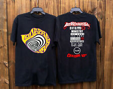 HOT Lollapalooza 1992 Concert Tour T-shirt Vintage Unisex Black Cotton Tee S-5XL picture