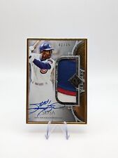 2023 Topps Transcendent SAMMY SOSA Game Used 3-Color Patch Auto /15 Cubs picture