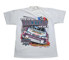 Vintage Nascar 1999 T-Shirt Brickyard 400 Indianapolis Speedway Shirt picture
