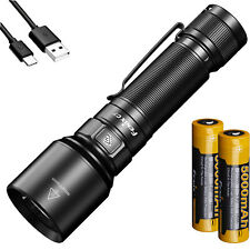 Fenix C7 3000 Lumen USB-C Rechargeable EDC Flashlight with 2x 5000mAh Batteries picture