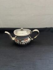 Vintage Reed and Barton 227 Silver Soldered Tea Pot Stamped 2900 picture