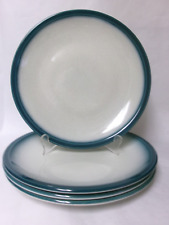 4 - WEDGWOOD Blue Pacific Dinner Plates - Oven To Table - 10 1/2