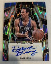 2023-24 Select Tectonic Prizm Dave Bing HOF, Auto 01/15 picture