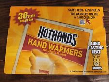 HOTHANDS BRAND HAND WARMERS - LOT OF 36 Pairs, 8 Hrs Heat, Hot Hands EX 11/26 picture