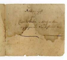 REDUCED PA German All-hand Song book Schaefferstown Lebanon Oberlin 1827 fraktur picture