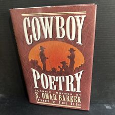 SIGNED Cowboy Poetry Classic Rhymes By S. Omar Barker Collectors 165/2000 HC DJ picture