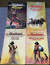 The Gladiator Books #1 - 4 Andrew Quiller/Kenneth Bulmer 1970s FIRST PRINTS RARE picture