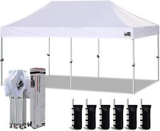Eurmax USA 10'x20' Ez Pop Up Canopy Tent Commercial Instant Canopies picture