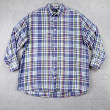 VINTAGE GITMAN BROS BUTTON DOWN SHIRT PLAID MADE IN USA KASHMYL Extra Large XL picture