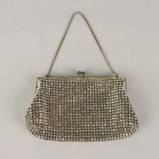 Vintage 1930s-40s Evening Bag with Beads and Metal Decorations picture