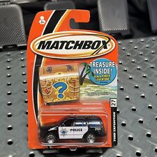 2005 Matchbox Treasure Bonus #27, Police Ford Expedition NIP picture