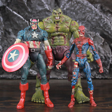 Marvel Zombie Hulk Captain America Spiderman Action Figure What If Halloween Toy picture