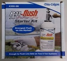 Nu-Calgon 4300-08 Rx11-flush Starter Kit (1-lb. Can, Gun, Hose & Injection Tool) picture