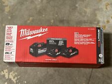 Milwaukee M18 Red Lithium High Output HD 12.0 & CP 3.0 Battery Pk #48-11-1812P3 picture