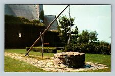 Grand Pre NS-Nova Scotia, Evangeline's Well, Scenic Spot, Vintage Postcard picture