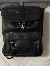 AUTHENTIC COACH Bleecker 86929 Leather Backpack -Black picture