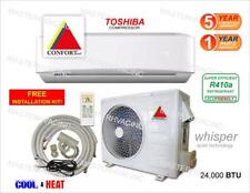24000 BTU Ductless Air Conditioner, Heat Pump Mini Split 220V 2 Ton W/kit, WIFI picture