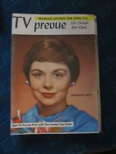 TV Prevue Magazine Regional TV Guide April 1957 Rosemary Rapp Romper Room picture