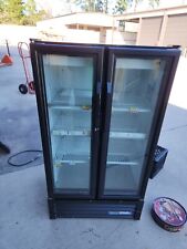 True GDM-30-LD Glass Two 2 Door Reach In Refrigerator Merchandiser picture