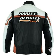 Harley Davidson Men's Raceway Screaming Eagle leather jacket picture