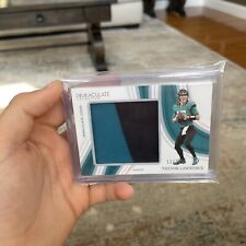 2023 Panini Immaculate collections  Trevor Lawrence 2 color  patch/25  ￼ picture