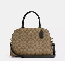 Coach Signature Lillie Carryall In Khaki/Amazon Green picture