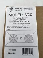 Tjernlund Crawl Space Ventilator Fan V2D New picture