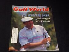 1987 AUGUST 28 GOLF WORLD MAGAZINE - D.A. WEIBRING FRONT COVER - E 5505A picture