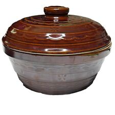 Marcrest Daisy Dot Pot Ovenproof Stoneware Covered Casserole Dutch Oven 9.5 in. picture