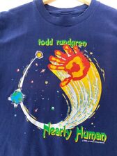 Vintage Todd Rundgren Nearly Human 1990 Tour T-Shirt For Fans picture