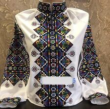 Ukrainian embroidery embroidered blouse  Vyshyvanka XS - 4XL Ukraine picture