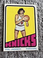 1972-73 Topps 32 Phil Jackson New York Knicks Rookie Basketball Card RC picture