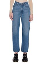MOTHER High Waist Double Stack Ankle Straight Jeans MSRP $208, TR 1502 picture