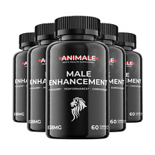 5-Pack Animale Pills - Animale Male Support Supplement - 300 Capsules picture