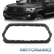 For 2016-2022 Toyota Tacoma Front Upper Grille Outer Frame Shell Surround Black picture