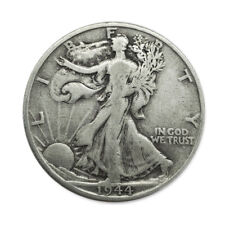 1944 P Walking Liberty Half Dollar 90% Silver 50c Very Good VG Rare & Strong picture
