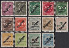 Stamp Germany Official Mi 075-88 Sc O22-8,40-6 1923 Dienst Reich Empire MNH picture