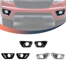 Exterior Front Fog Light Lamp Cover Trim Accessories For 2014-18 Chevy Colorado picture