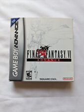 Final Fantasy VI Advance (Nintendo Game Boy Advance, 2007) CIB Authentic Tested picture