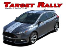 Target Rally Ford Focus Racing Stripes Decals Vinyl Graphics Kit 2016 2017 2018 picture