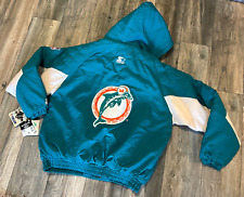 NWT’S Vintage 90's Starter Pro Line Miami Dolphins NFL Puffer Jacket Men’s XL picture