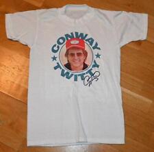Vintage Concert 1970s Conway Twitty Shirt Short Sleeve White Unisex S-3XL picture