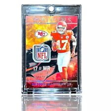 2019 Panini NFL Shield Patch RC Mecole Hardman Jr 1 of 1 KC Chiefs One of One picture