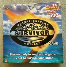 Vintage CBS SURVIVOR Board Game NEW Sealed  2000 Mattel 4-8 Players picture