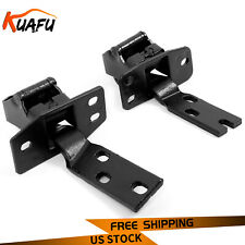 KUAFU Door Hinges Upper & Lower Left Driver Side For 1947-54 Chevy Pickup Truck picture